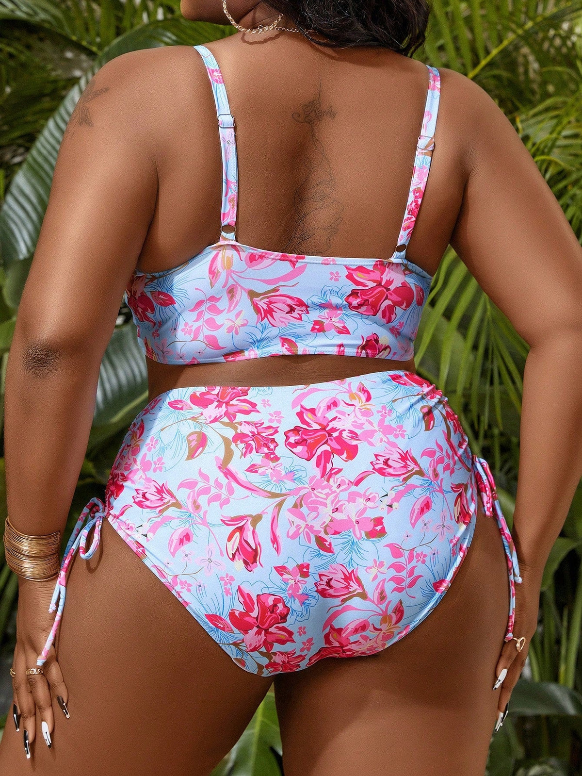 Biquíni Plus Size com Amarração Lateral - imagem 2