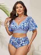 Biquíni Plus Size com Amarras Laterais