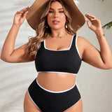 Biquíni Plus Size com Babado