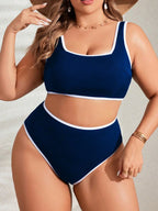 Biquíni Plus Size com Babado