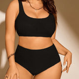 Biquíni Plus Size Texturizado