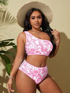 Biquíni Plus Size Um Ombro