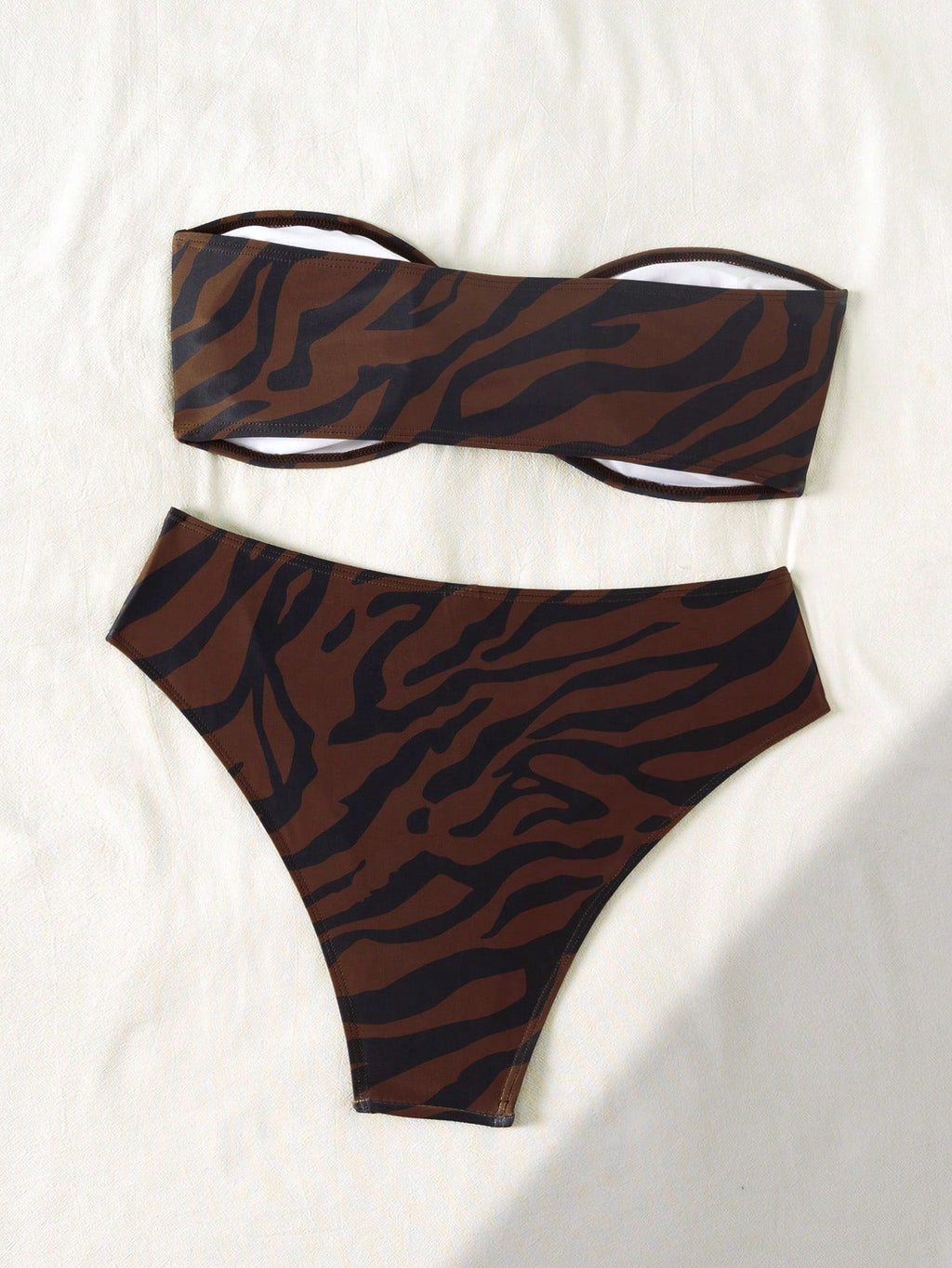 Biquíni Zebrado com Cintura Alta - imagem 4