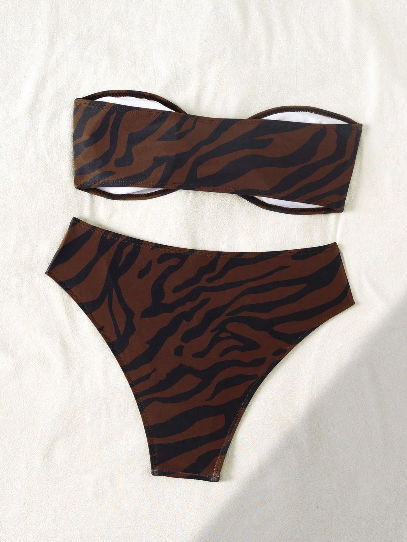 Biquíni Zebrado com Cintura Alta - imagem 4