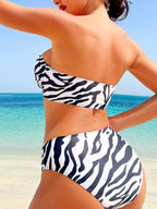 Biquíni Zebrado com Cintura Alta - imagem 8