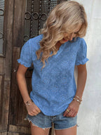 Blusa Bordada com Manga Bufante IMG 13