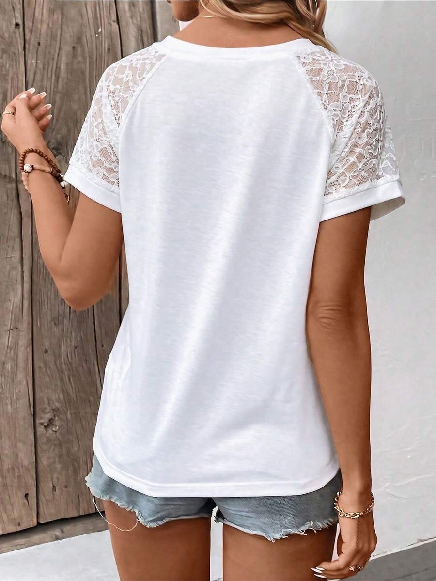 Blusa Casual de Manga Curta IMG 108
