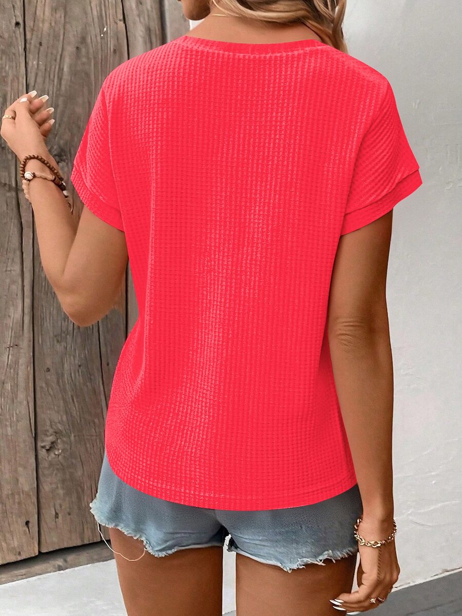 Blusa Casual de Manga Curta IMG 11