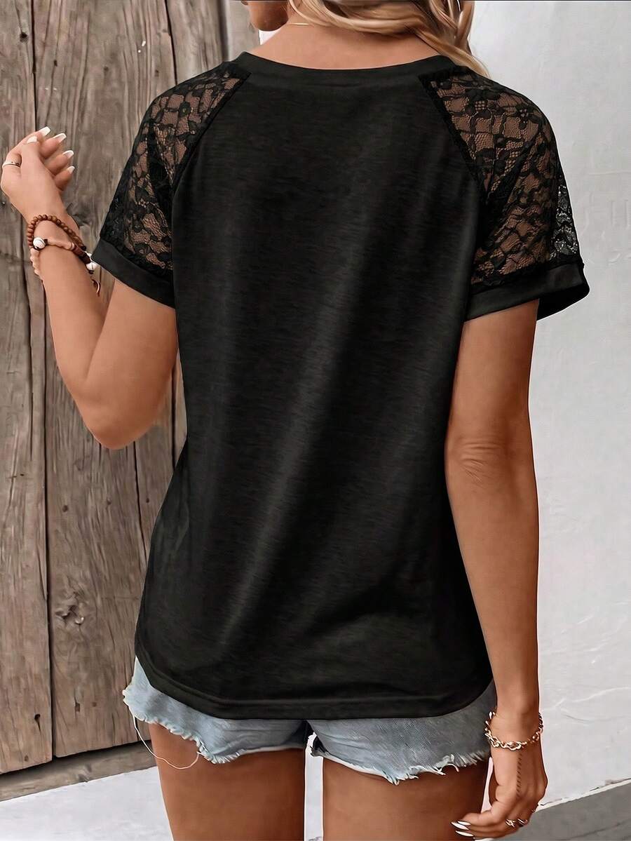 Blusa Casual de Manga Curta IMG 150