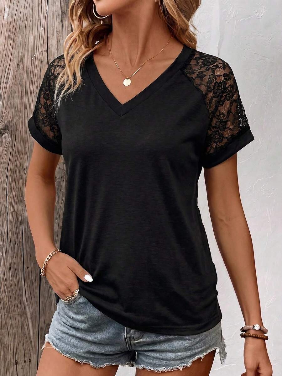 Blusa Casual de Manga Curta IMG 152