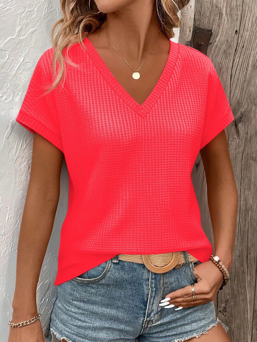 Blusa Casual de Manga Curta IMG 16