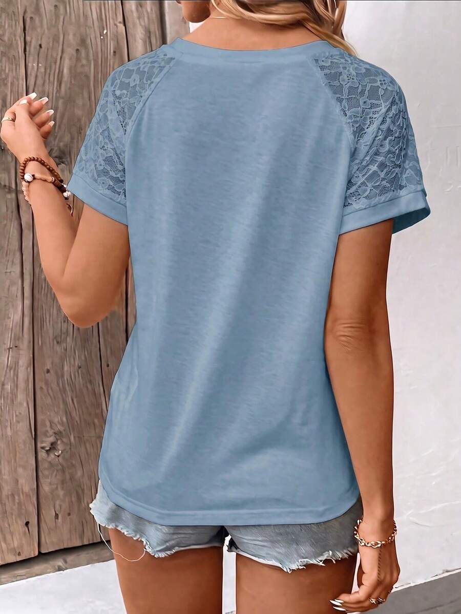 Blusa Casual de Manga Curta IMG 164