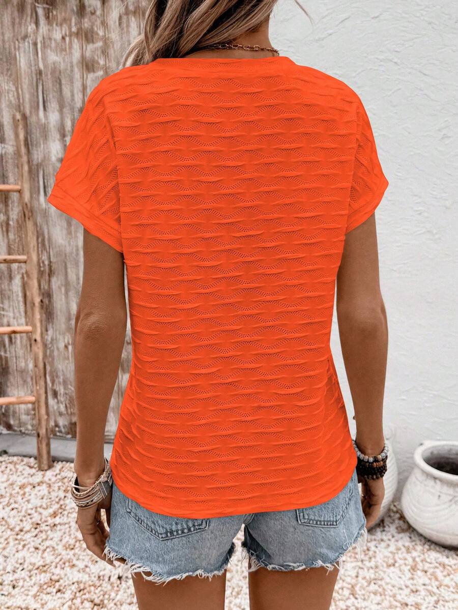 Blusa Casual de Manga Curta IMG 34