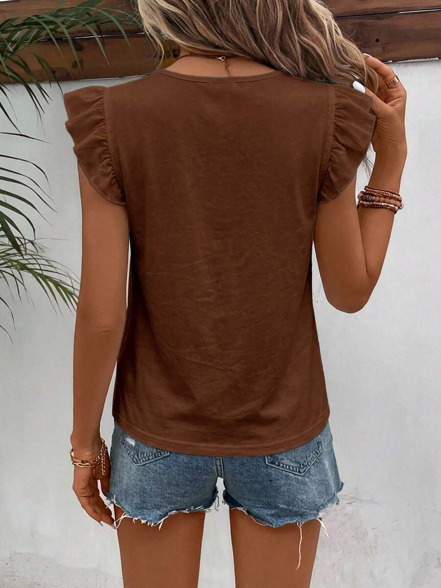 Blusa com Renda e Babado no Decote IMG 28
