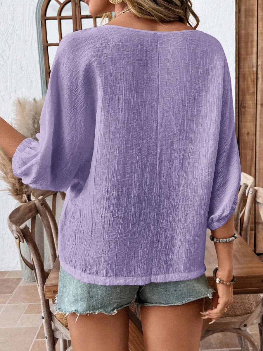 Blusa Cropped de Manga Morcego IMG 33