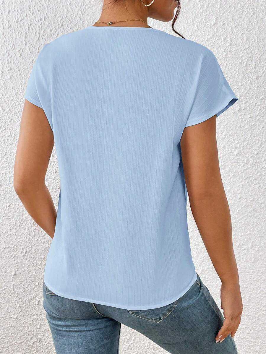 Blusa Decote V com Manga Morcego IMG 14