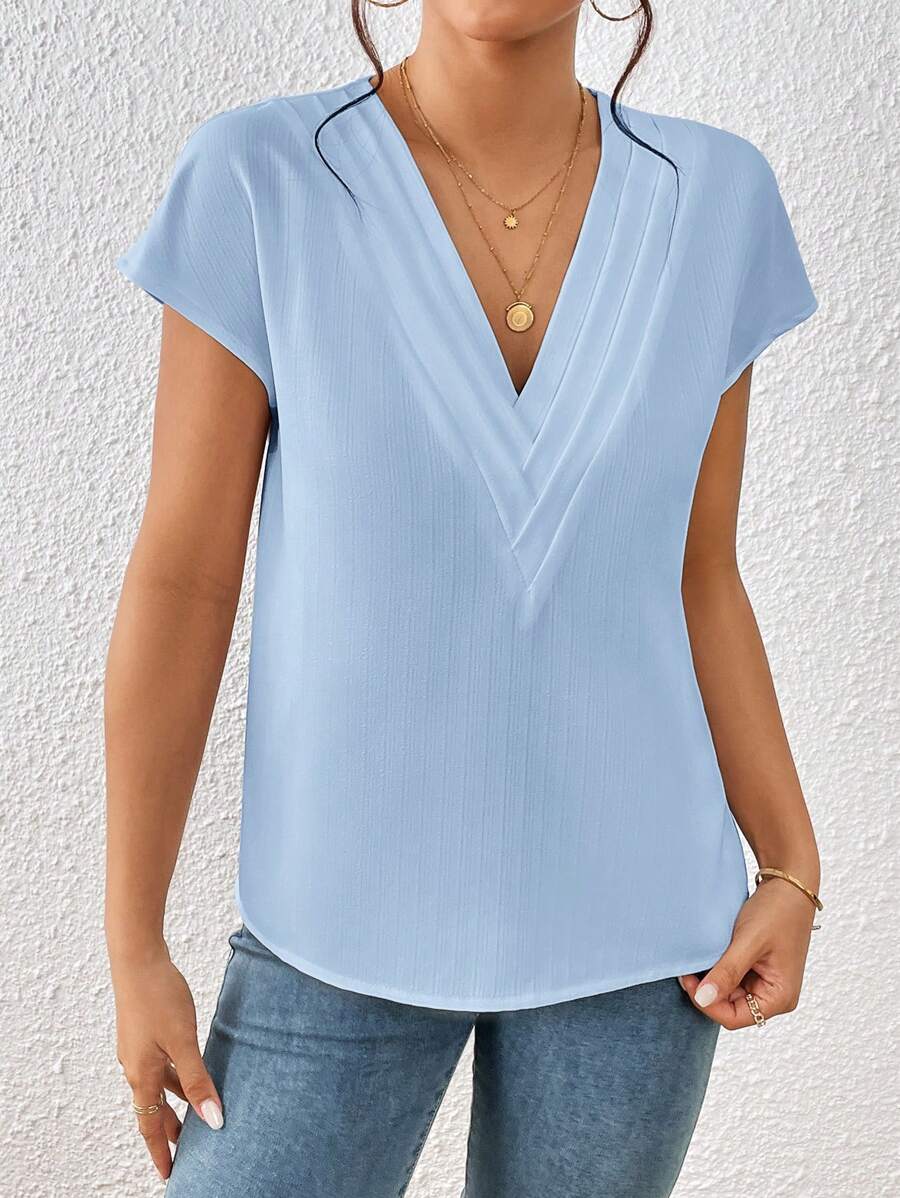 Blusa Decote V com Manga Morcego IMG 18