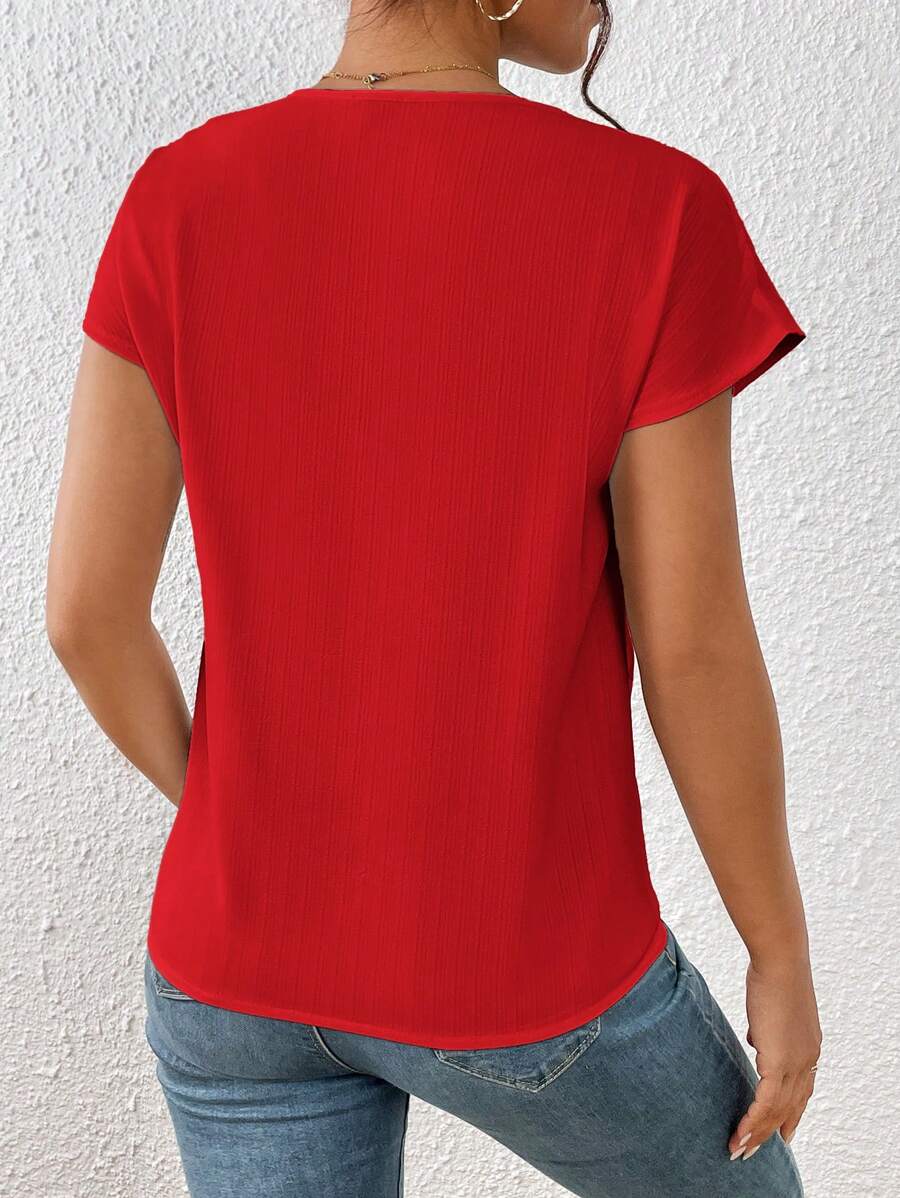 Blusa Decote V com Manga Morcego IMG 20