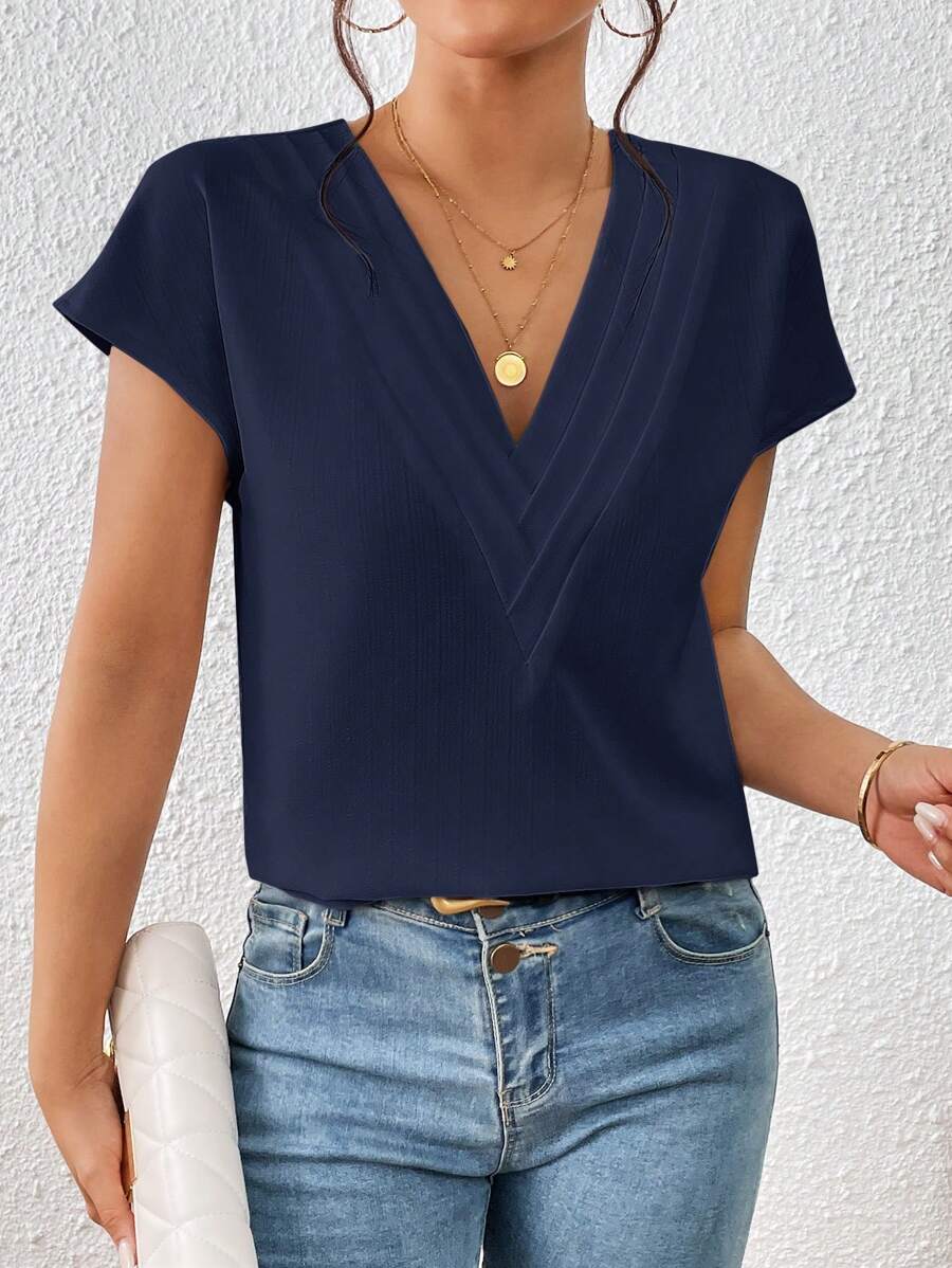 Blusa Decote V com Manga Morcego IMG 25