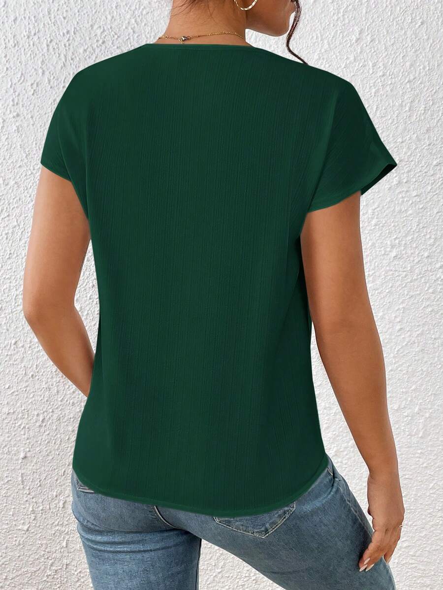 Blusa Decote V com Manga Morcego IMG 32