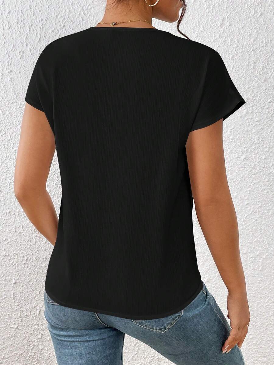 Blusa Decote V com Manga Morcego IMG 8