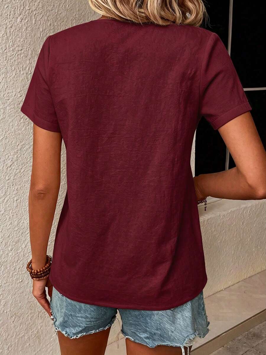 Blusa Decote V com Renda IMG 19