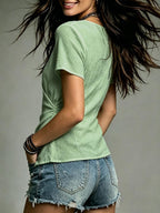 Blusa Decote V com Transpasse Frontal IMG 12