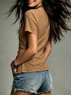 Blusa Decote V com Transpasse Frontal IMG 9