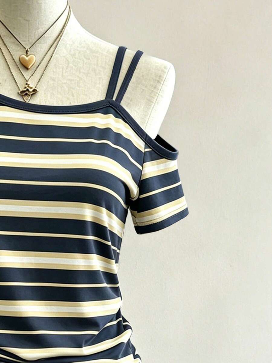 Blusa Estampada com Ombros à Mostra IMG 38