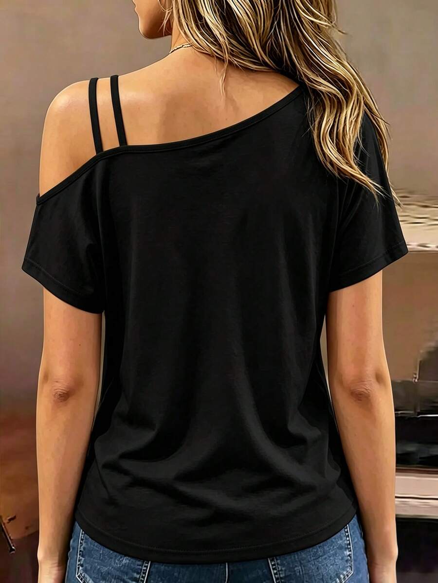 Blusa Estampada com Ombros à Mostra IMG 40