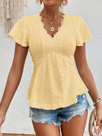 Blusa Peplum com Bordado e Renda IMG 13