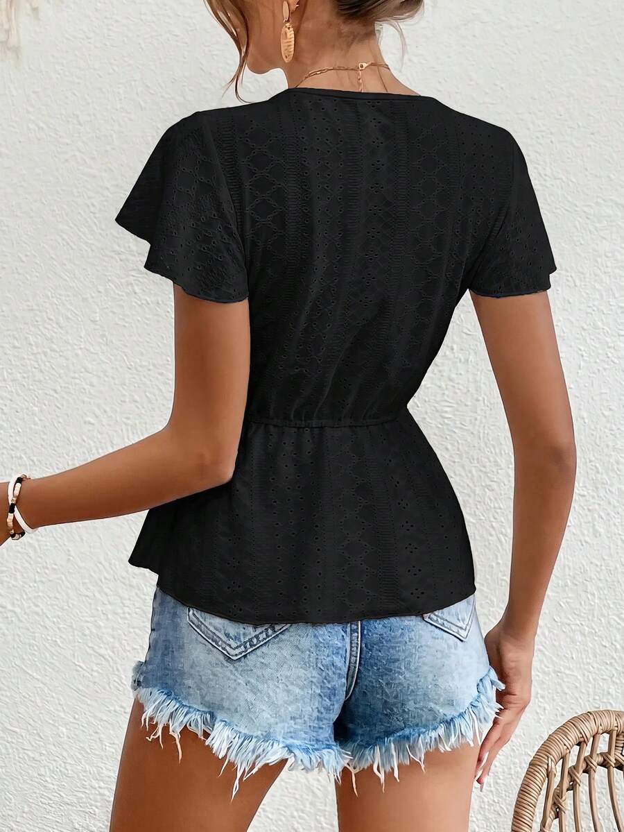 Blusa Peplum com Bordado e Renda IMG 16