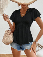 Blusa Peplum com Bordado e Renda IMG 21