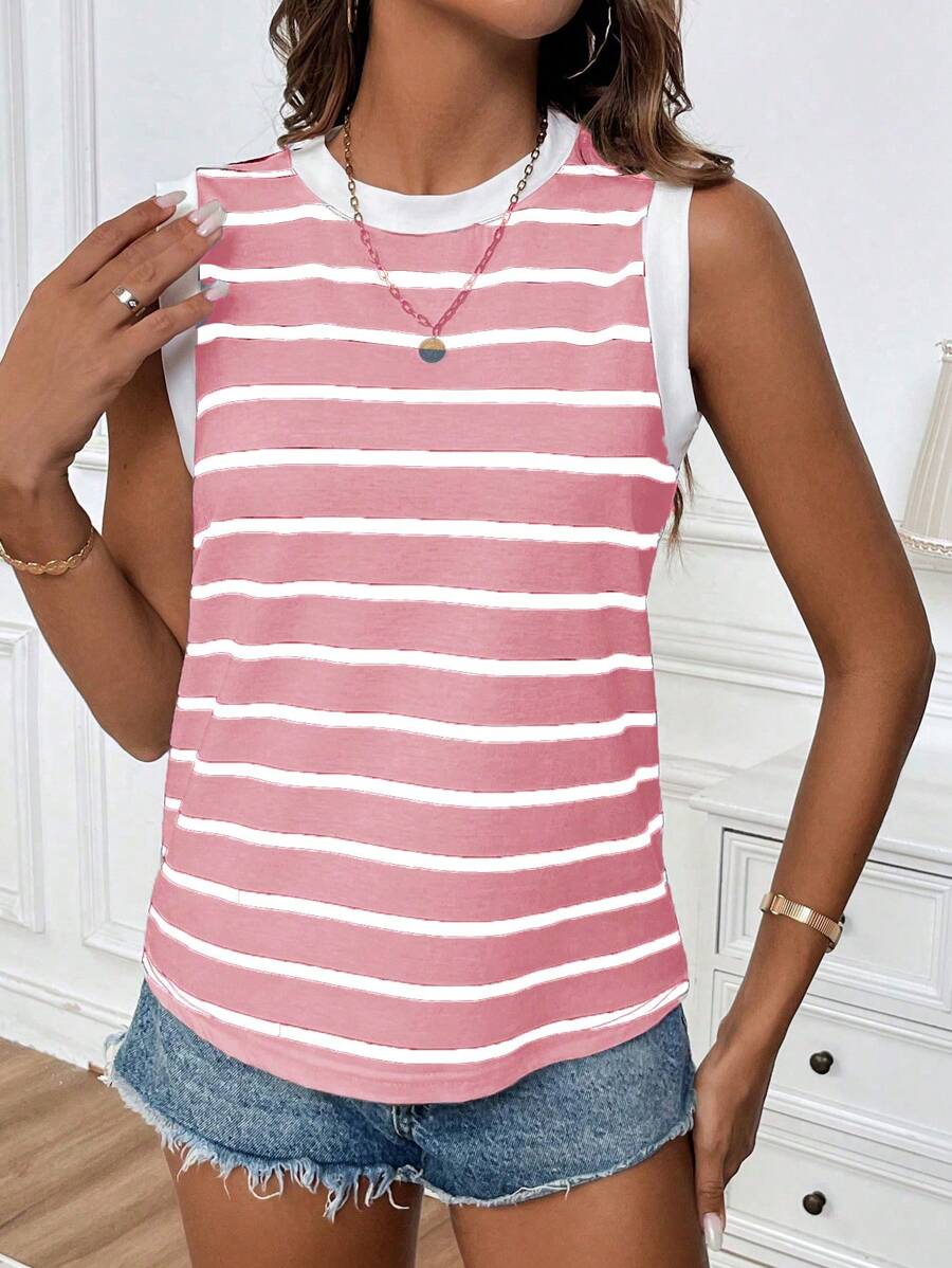 Blusa Regata Estampada de Gola Redonda IMG 11