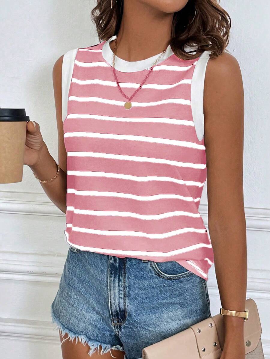Blusa Regata Estampada de Gola Redonda IMG 12