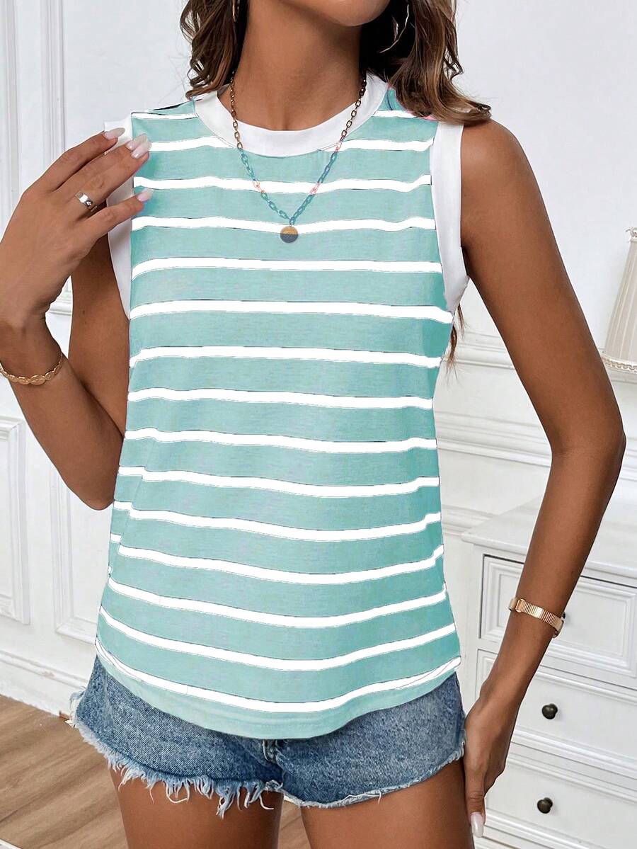Blusa Regata Estampada de Gola Redonda IMG 17