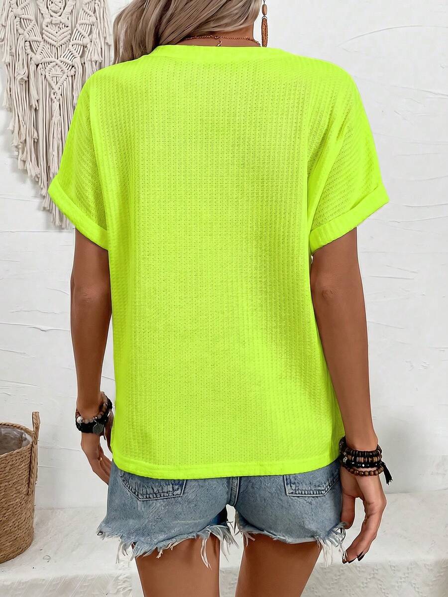 Camiseta Básica Decote V e Manga Curta IMG 64