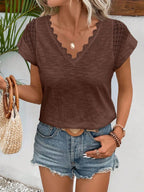 Camiseta Decote V com Renda IMG 28