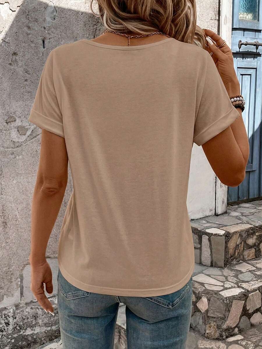 Camiseta Decote V de Manga Curta IMG 43