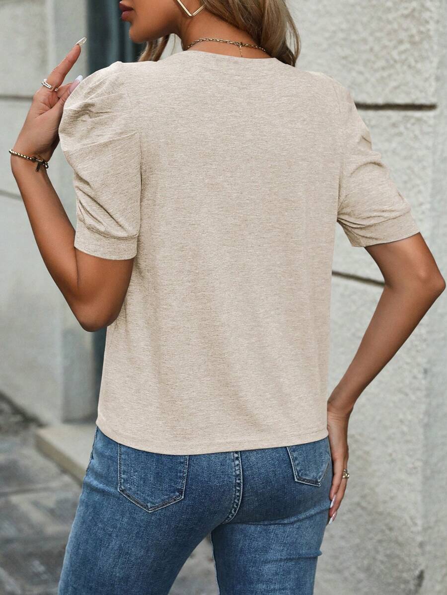 Camiseta Gola Redonda com Manga Bufante IMG 27