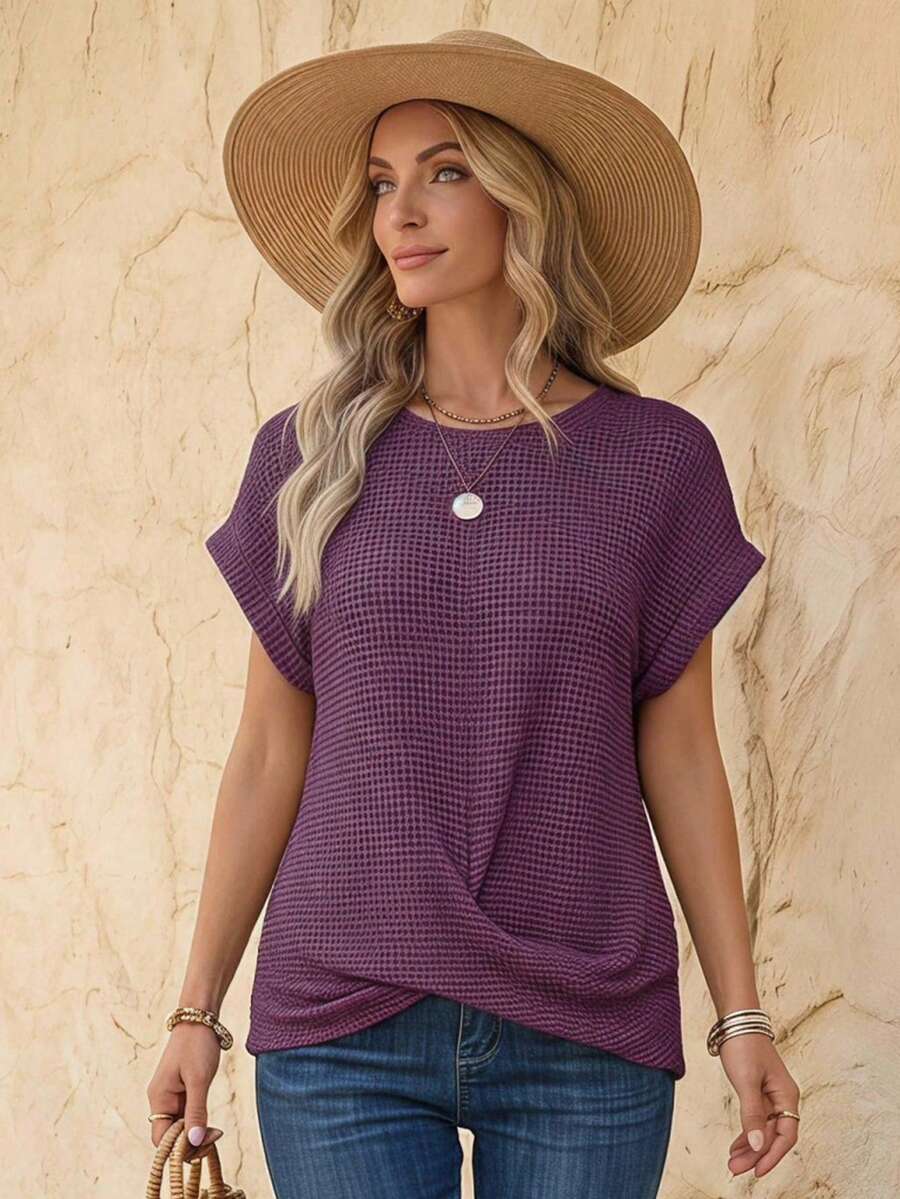 Camiseta Lisa com Manga Morcego IMG 60