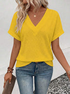Camiseta Lisa Decote V IMG 139