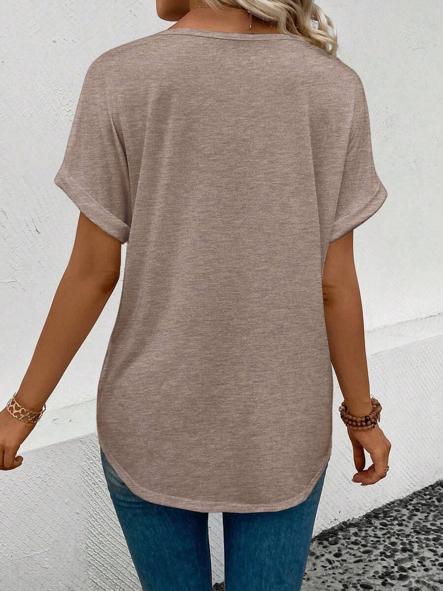 Camiseta Lisa Decote V IMG 2