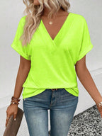 Camiseta Lisa Decote V IMG 53