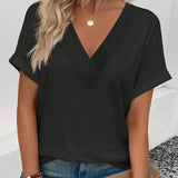 Camiseta Lisa Decote V