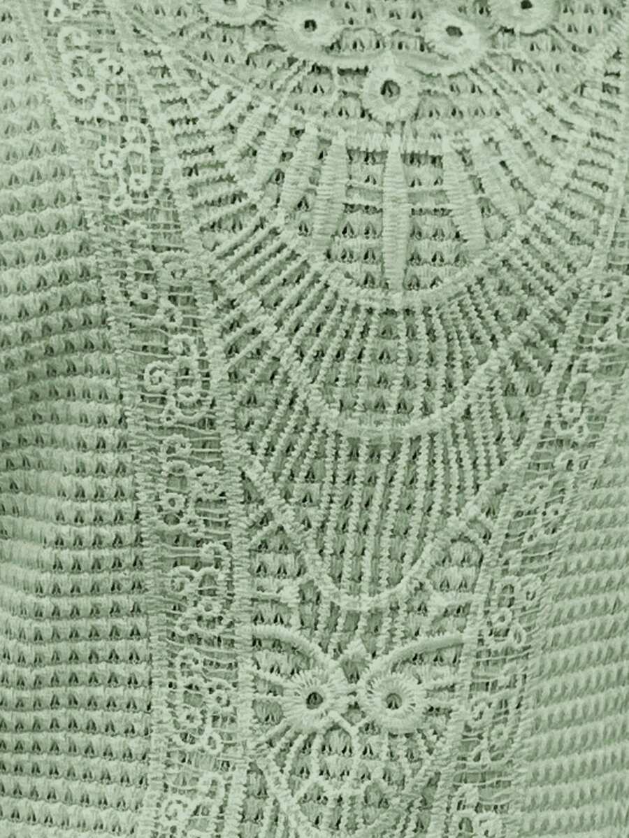 Camiseta Waffle com Manga Curta e Renda IMG 29