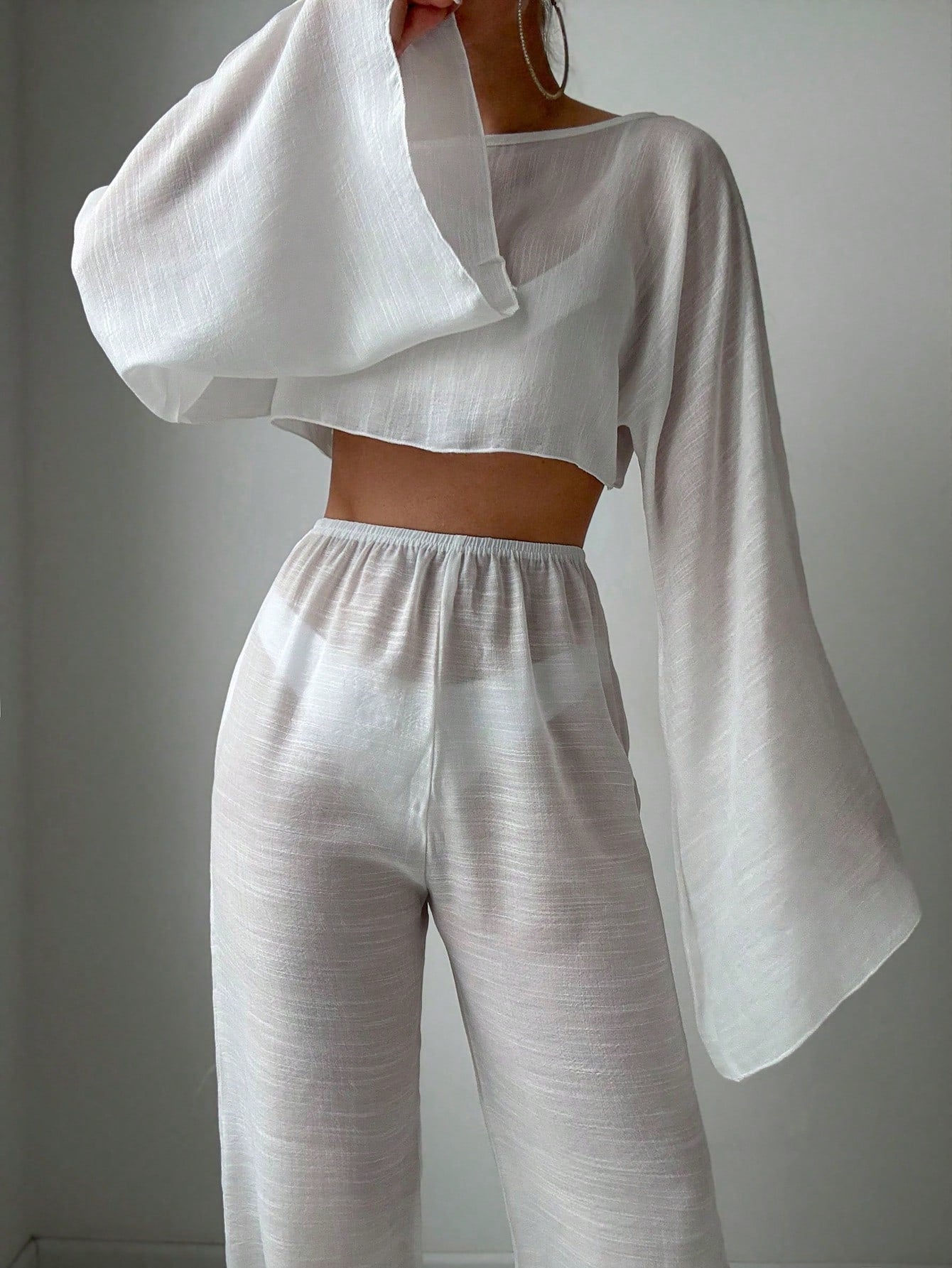Conjunto 2 Peças Camiseta e Calça Manga Longa Boho - imagem 2