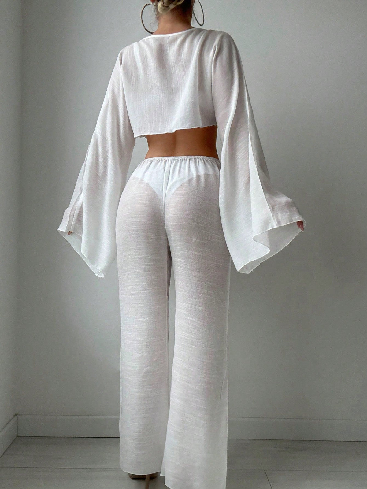 Conjunto 2 Peças Camiseta e Calça Manga Longa Boho - imagem 3