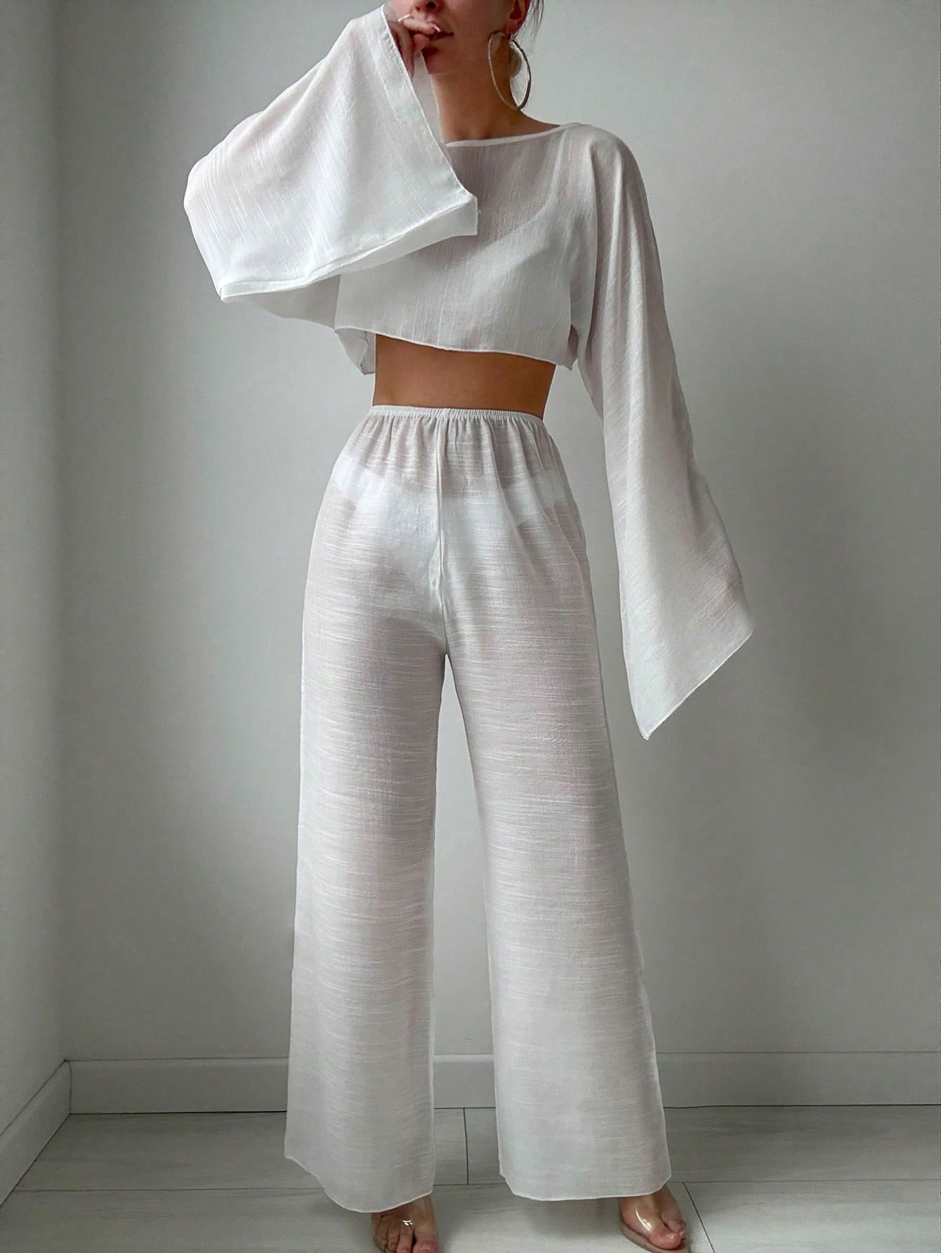 Conjunto 2 Peças Camiseta e Calça Manga Longa Boho - La Lecce