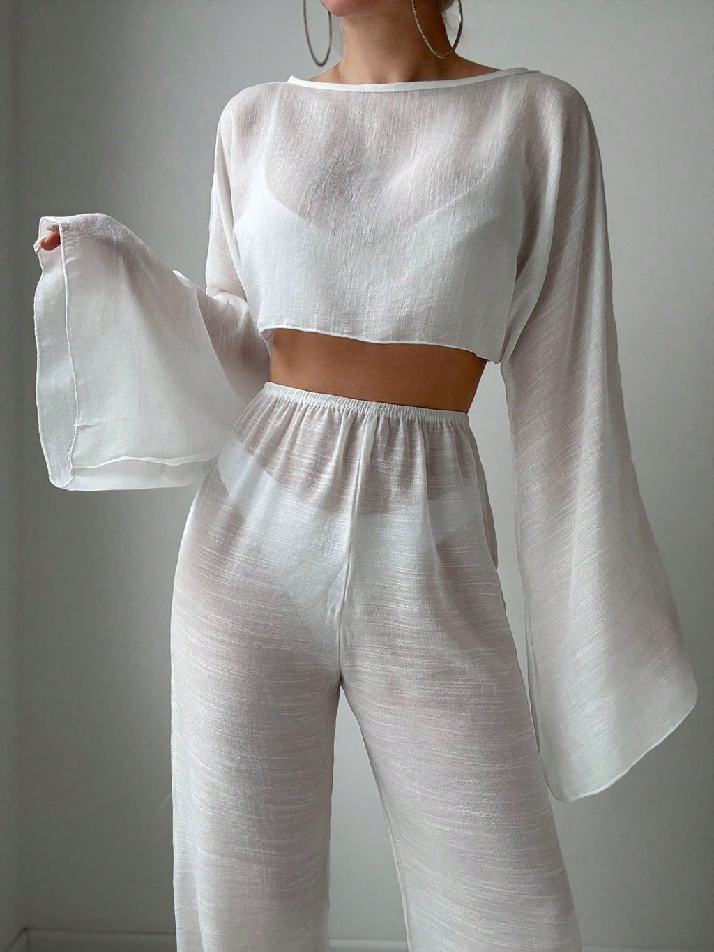 Conjunto 2 Peças Camiseta e Calça Manga Longa Boho - La Lecce